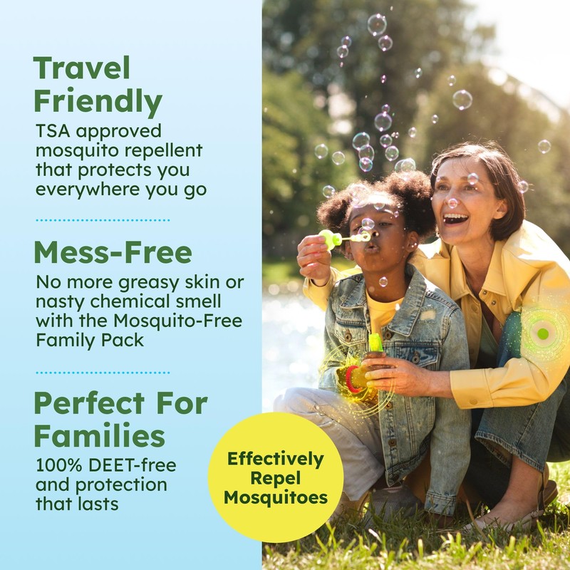 BugMD Mosquito Repellent Bundle: 78 Safe & Effective Squito Stickers