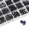 WZHUIDA 630 Piece M3 Screws Set, Black Metric Rounded Head