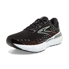 Brooks Women's Glycerin GTS 20 Supportive Running Shoe - Black/Red/Opal - 6.5 Medium