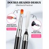 EBANKU Poly Gel Nail Forms Kit - 4 Shapes Reusable