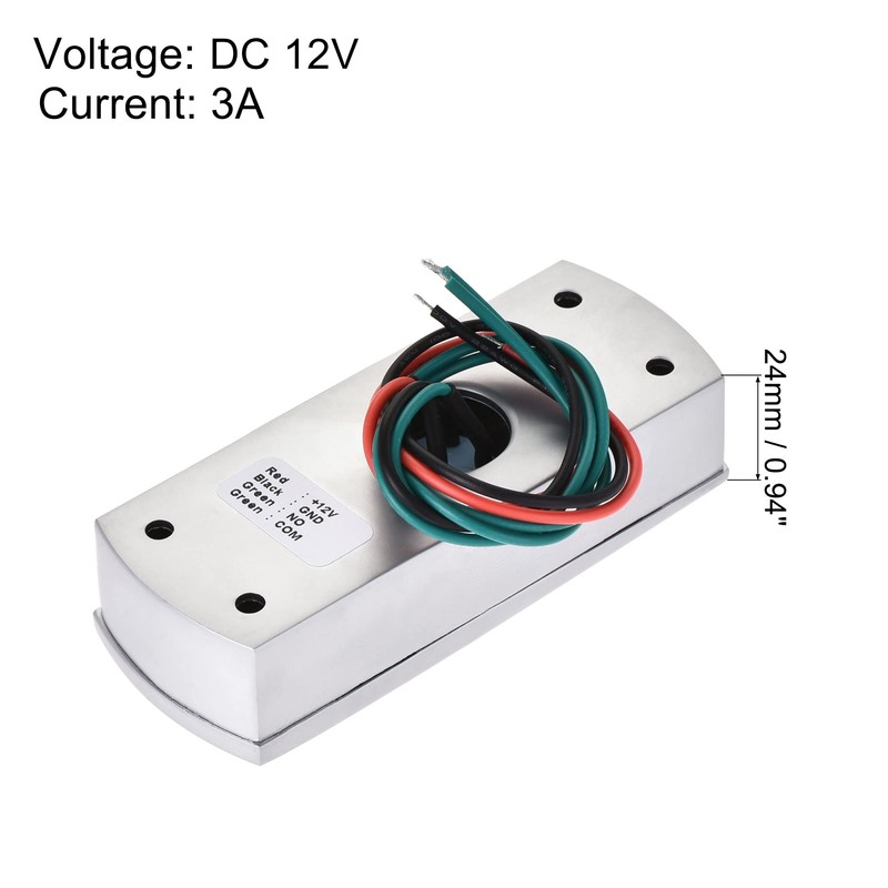 uxcell Push Button Release Switch Door Access Control System LED