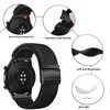 Issinlky Nylon watchband for Gloryfit Smart Watch P66/P66D/P72/P95, 22mm Braided