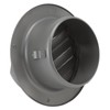 Stainless Steel Round Air Vent Louvered Cover Waterproof Windproof External