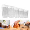 DMZK Pack of 5 Plastic Containers with Clear Food Blankets