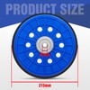 KONGMING Sanding Disc 225 mm Velcro Disc M14 for Wall