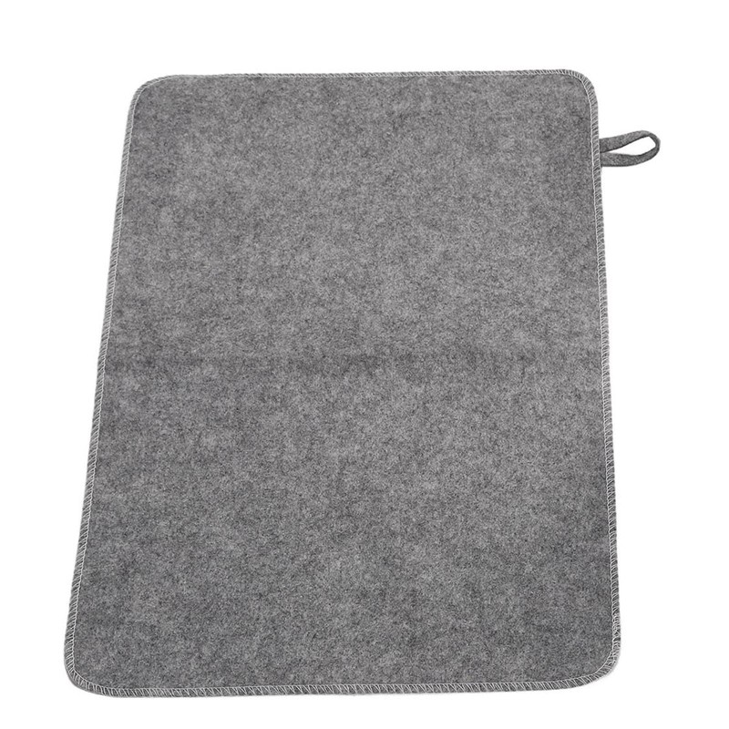 Sauna Mat, Felt Material Sauna Accessories Comfortable Shower Bath for