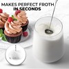ZK Milk Frother OG w Stand - Pop Teal n