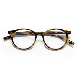 eyebobs Case Closed Unisex Blue Light Readers, Tortoise Front and Temples, +3.5 Diopter