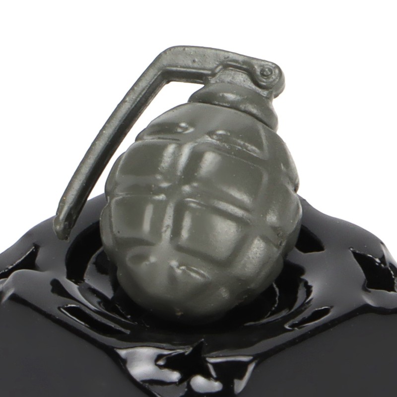 Decorative Keycap Aluminum Alloy Grenade Shape Translucent Mechanical Keyboard Accessories