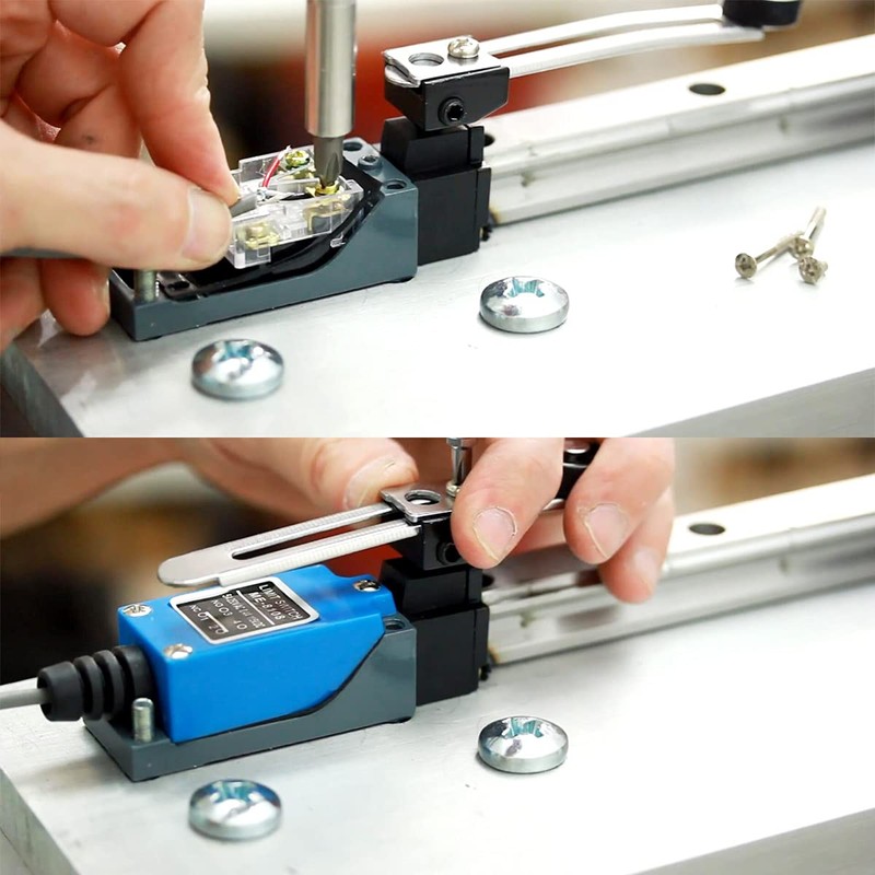 Youmile 4 pcs ME-8108 Adjustable Roller Lever Arm Momentary Limit