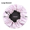 Stain Bonnet Silk Sleep Cap Adjustable Satin Cap for Night