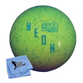 Bowlerstore Products EPCO Neon Candlepin Bowling Ball- Neon Green (4 1/2 inch- 2lbs. 6oz.) 1 Ball