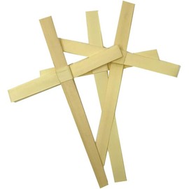 F.A. Dumont Hand Made Palm Sunday Palm Crosses - Pack of 100-9.5" Tall