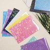 sourcing map 100 Pcs Photocard Sleeves, 3.5" x 1.5" Plastic