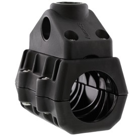 Scotty #0320 Rail Mount Adaptor 2-Inch Round, Black