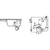 Viega 100834 7462,71 Drain and Overflow Set 1 1 /