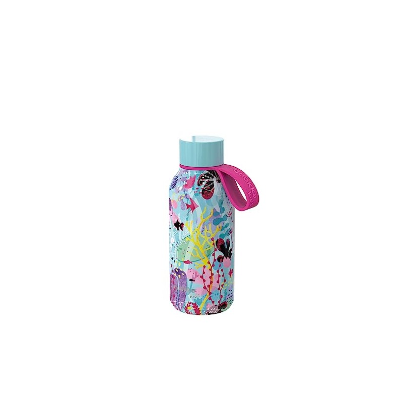 Quokka KIDS BOTELLA TERMO SOLID CON COLGADOR UNDERWATER 330 ML