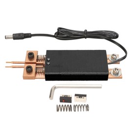 Battery Spot Welding Pen Professional All in One Automatic Trigger Spot Welder Pen for Home Industrial DC4‑12V Black