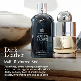 Dark Leather Bath & Shower Gel 300 ml