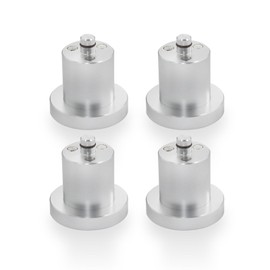 QGHAUC Aluminum Jack Lifting Jack Pad Compatible with Rivian R1T R1S, Jack Lift Adapter Heavy Duty, Floor Jack Lifting Point,Lifting Jack Pad Adapter Protects Battery & Chassis 4 Pack