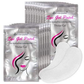 Lunamoon Eye Pads for Eyelash Extension Eyelash Pads Dyeing Eyelash Lifting Eye Gel Patch for Eyelash Extensions 50 Pairs (Girls)