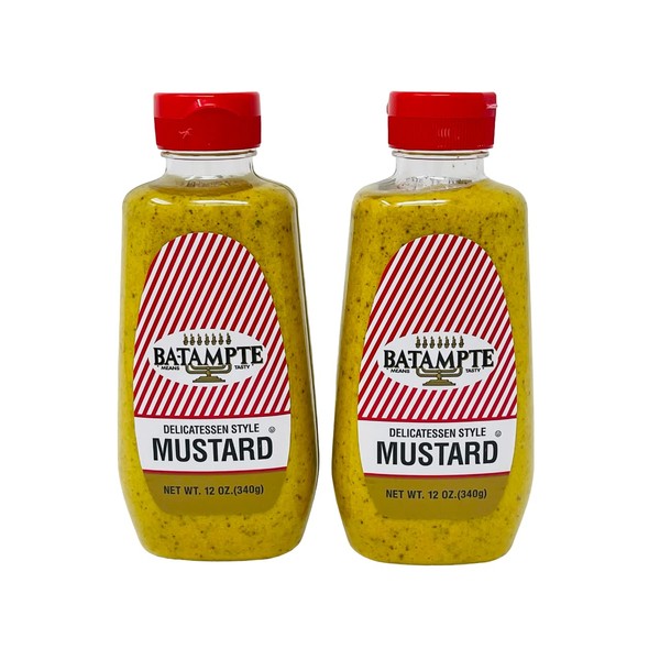 Ba Tampte Mustard, 12 ounce (Pack of 2)