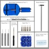 SIXCOLORS Watch Tool Watchmaker Tool Set, Watch Strap Repair Tool