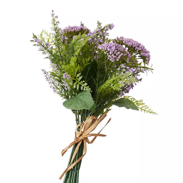 Factory Direct Craft Lavender Artificial Heather and Queen Anne's Lace