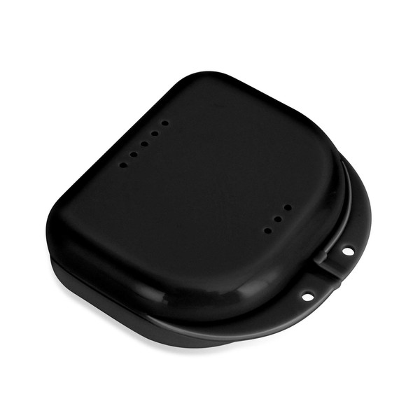 Annhua Orthodontic Case, Denture Storage Box, Perforated Breathable Mouthpiece Squeeze