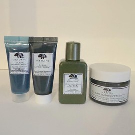BETWEETH Set of Clear Improvement Cleanser, Pore Clearing Moisturizer, Mega mushroom Toner & Charcoal Honey Mask