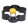 Fried Egg Rings Set with Folding Handle Silicone Brush Non
