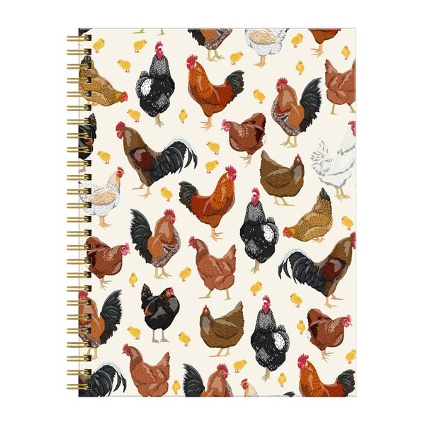 FVBAO Spiral Journal Notebook for Women,A5 College Ruled Notebooks 6"x