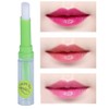 PINNER Fruit Extract Color Changing Green Pink Magic Lipstick Combo