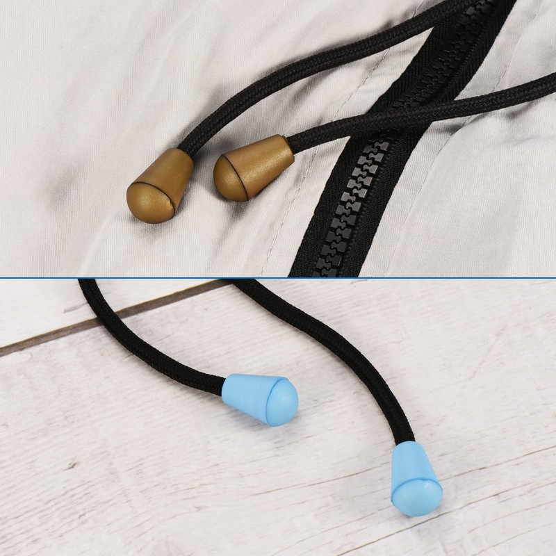 PATIKIL Bell End Stopper, 20 Pack Cord Rope Lock for