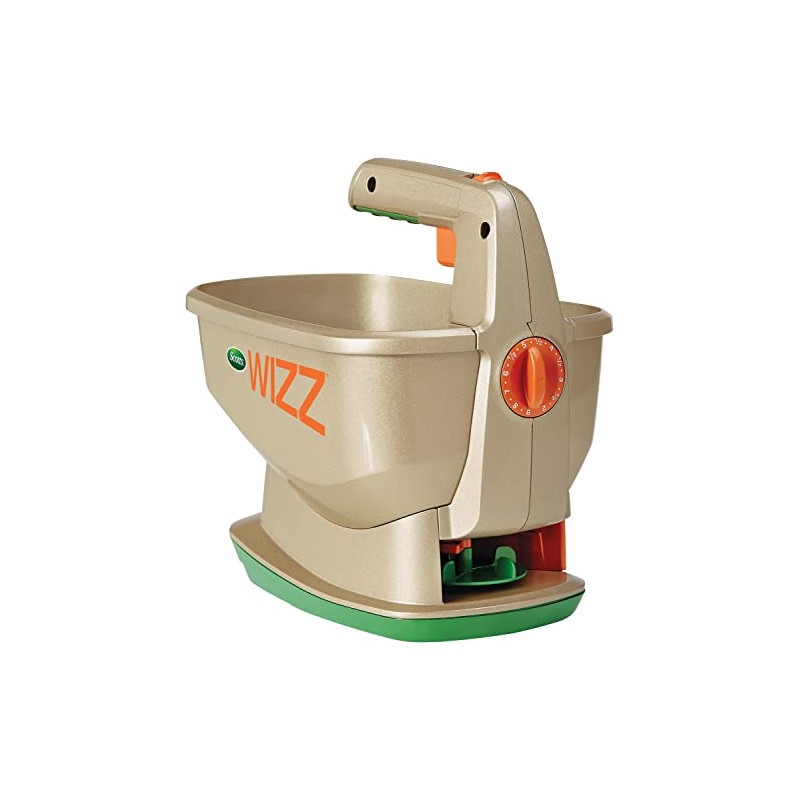 Scotts Wizz Spreader for Grass Seed, Weed and Feed, Fertilizer,