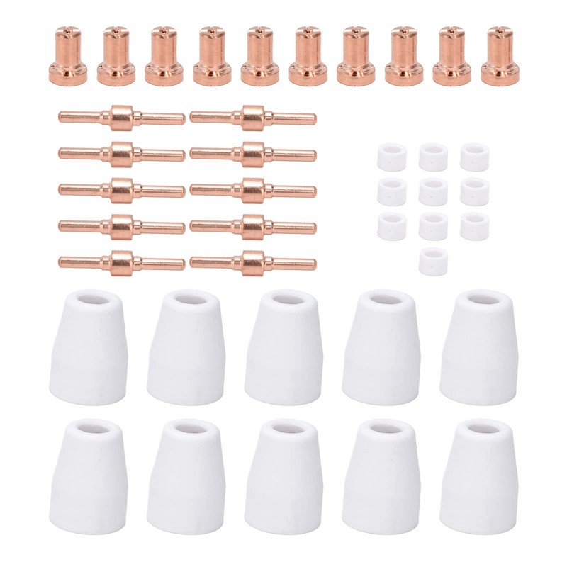 PLASMA Cutter Consumables Shield Cup Electrodes Ring Tips for CT312