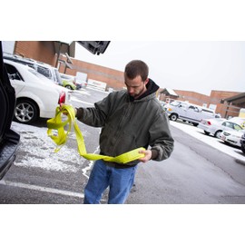 Emergency Zone Polyester 10,000 lb 2" x 20' Heavy Duty Tow Rope. 5 Pack