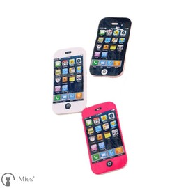 Cute Cell Phone Eraser, Large Set of 3, Smartphone Eraser, Smartphone, Stationery, Cute Stationery, Accessories, Elementary School, Middle School, High School Students, College Students, Disappears,