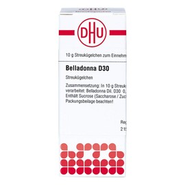 DHU Belladonna D30 Spreading Balls 10 g Globules