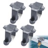 Cendasun Boat Fender Clips,Pontoon Boat Fender Clips for Square Rail,Quick