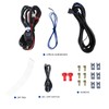 Spec-D Tuning Clear Driving LED Fog Lights +Built-In LED Bulbs