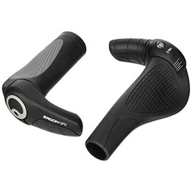 Ergon Unisex's GP2 Grips, Black, Small