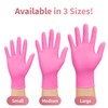 Nitrile Gloves - Pink (Medium)