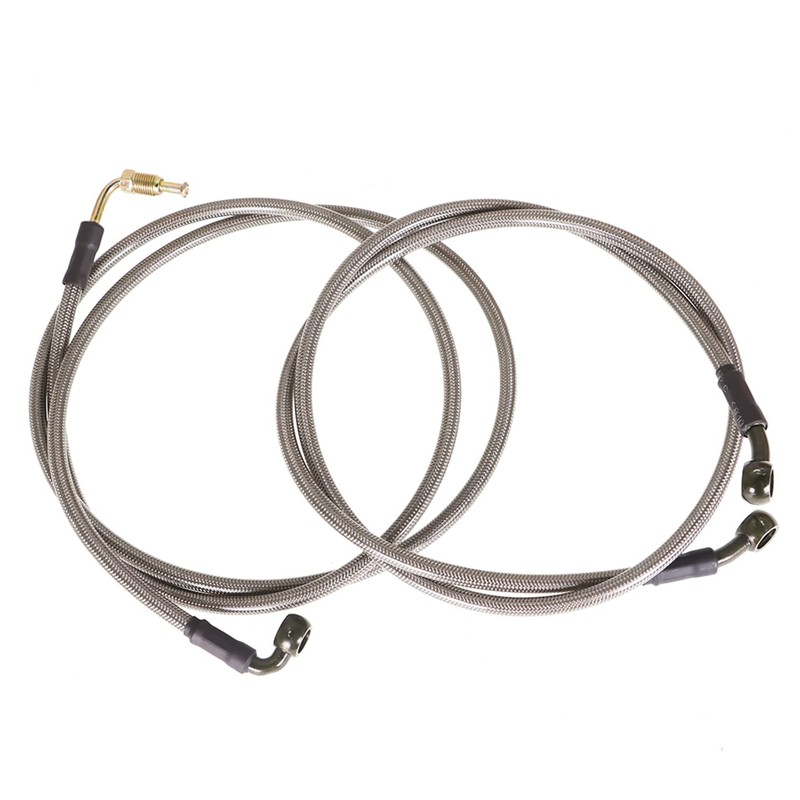 SEBLAFF Extended Front & Rear Brake Lines Replacement for RZR