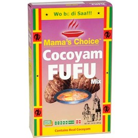 MAMA'S CHOICE - Cocoyam flour (Fufu), (1 x 624 g)