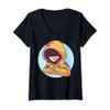 Womens Cartoon Character In design Cute Design For Kids V-Neck