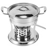 Stainless Steel Hot Pot Stove Outdoor Camping Hot Pot Stove