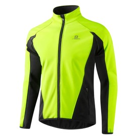 LAMEDA Cycling Bike Jackets for Men Winter Thermal Running Jacket Windproof Breathable Softshell Windbreaker