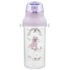 Skater PSB5TRC-A Kids Clear Plastic Water Bottle 480ml Graduated Hydration