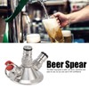 Stainless Steel Beer Spear Harmless Mini Beer Keg Dispenser Spear